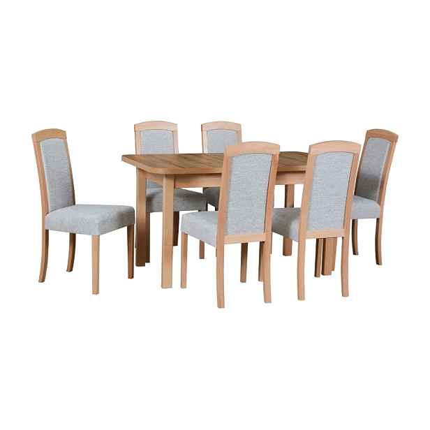 Jídelní set STRAKOŠ 1+6 WE II-XL a R VII
