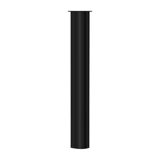 Sapho Prodloužená trubka sifonu s přírubou, 32/300mm, černá mat