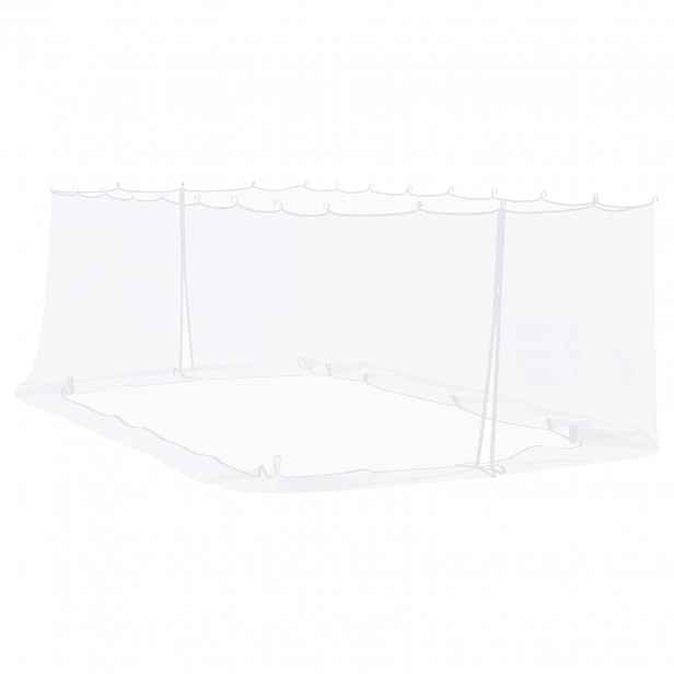 vidaXL Moskytiéra pro altán 220 mesh Bílá 6 x 3 x 2 m Polyester