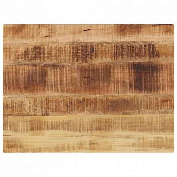 vidaXL Stolní deska 80x70x3,8 cm obdélníková hrubé mangovníkové dřevo