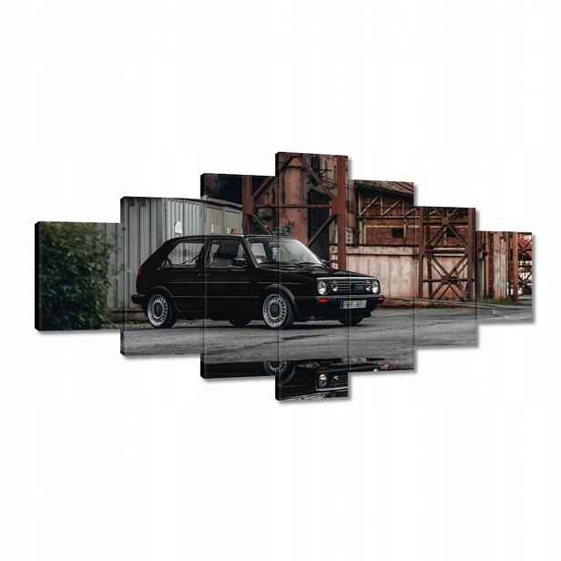 Obrazy 210x100 Černý Vw Golf