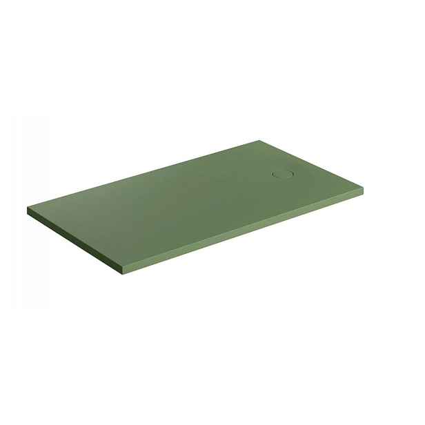 OMNIRES Aquarock M+ - Sprchová vanička 90x140 cm, matná olivová AQUAROCK90-140OL