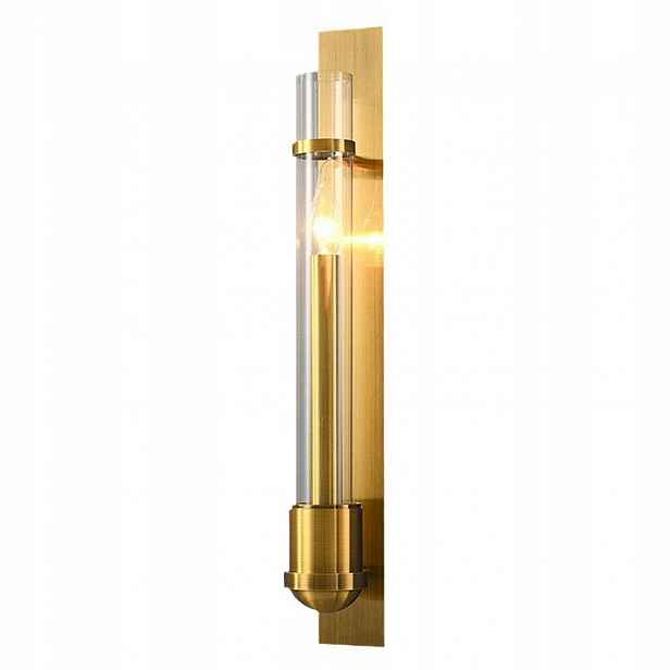 Vela Dos Moderní nástěnná lampa 60 cm 1xE14 Zlatá