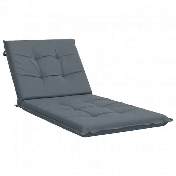 vidaXL Polštář na lehátko GEMERT 100% polyester Modrá 190 x 70 x 9 cm