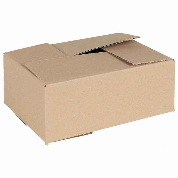 vidaXL Skládací box 50 ks Přírodní 25 x 17,5 x 10 cm Lepenka