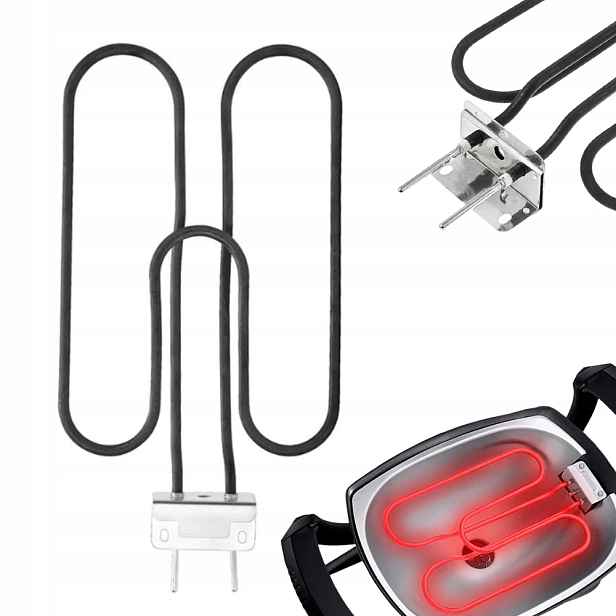Vyměnitelný Ohřívač Elektrického Grilu Pro Weber, Černý