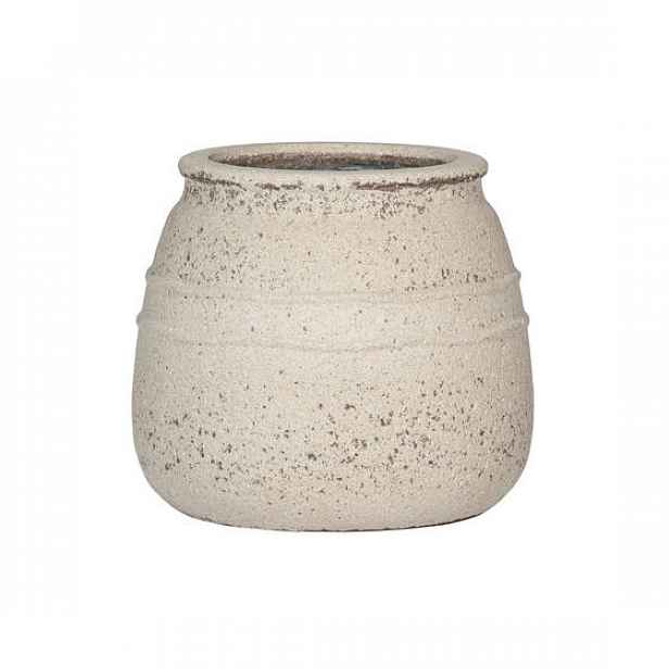 Hestia, křídově bílá, více velkostí - Pottery Pots Rozměry: S: ⌀ 32 x 28 cm