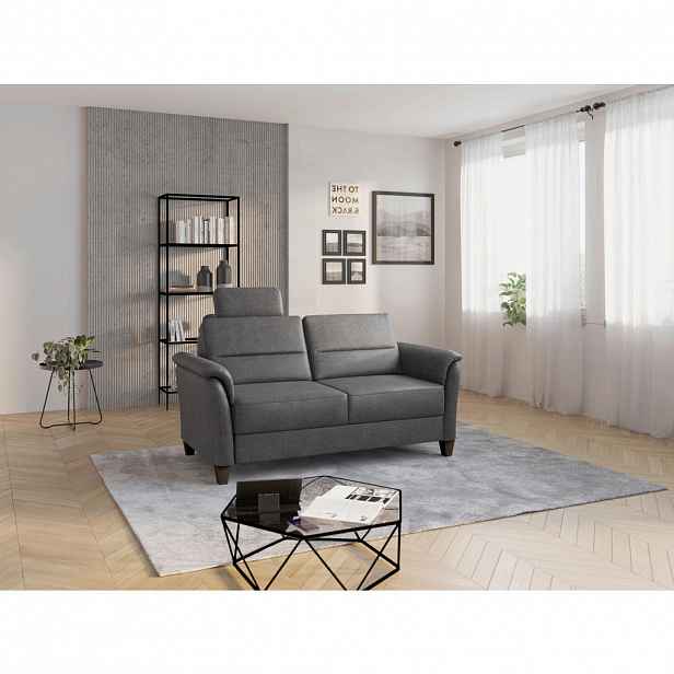 Sit & More TŘÍMÍSTNÁ POHOVKA, textil, antracitová