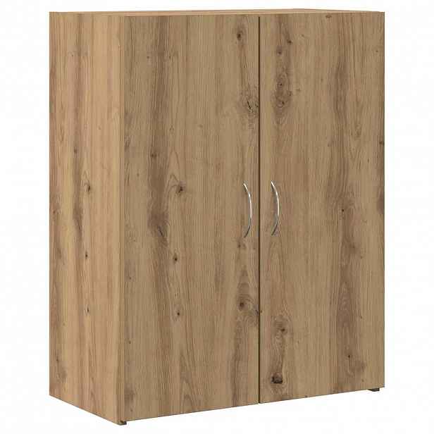 vidaXL Kancelářská skříň Dub artisan 70 x 32 x 77.5 cm