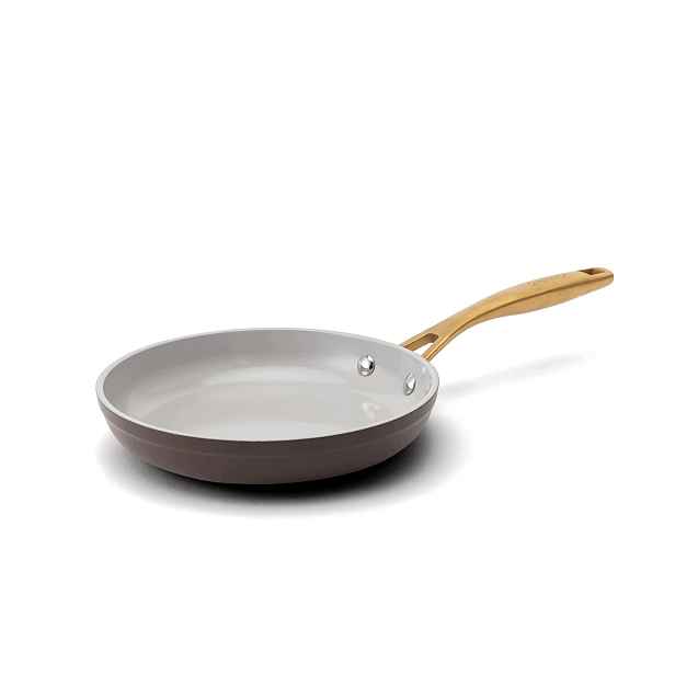 Elmich Nepřilnavá keramická pánev Zen Ø 20 cm hnědo zlatá