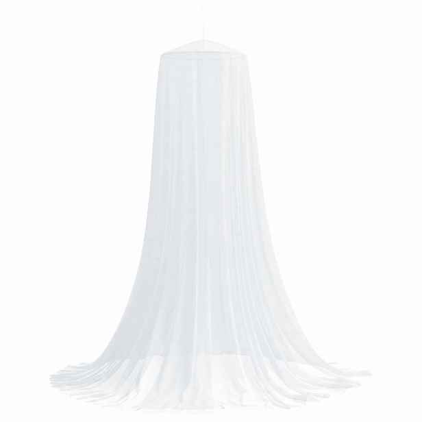 vidaXL Moskytiéra na postel 3 ks 156 mesh Bílá ⌀56 x 220 cm Polyester