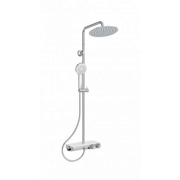 Ideal Standard Ceratherm S200 - Sprchový set s termostatem, průměr 25 cm, 3 proudy, chrom A7331AA