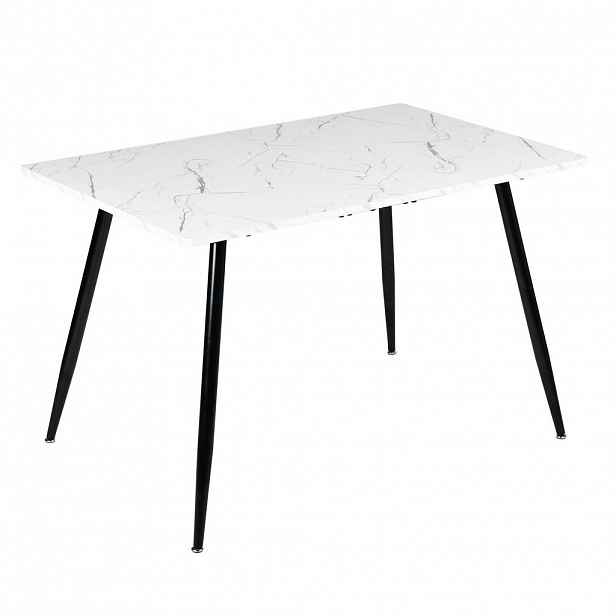 Urban Meuble JÍDELNÍ STŮL 120x80x75 cm obdélníkový bílý