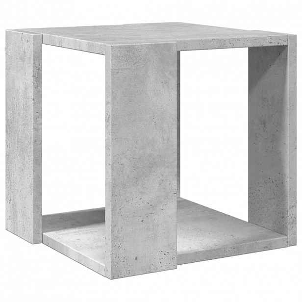 vidaXL Konferenční stolek betonově šedý 32x32x30 cm kompozitní dřevo