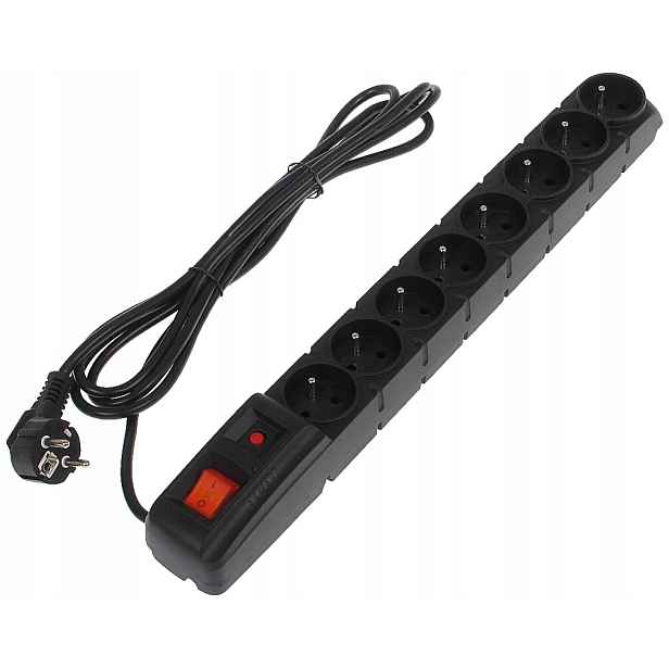 Zásuvková Lišta ACAR-S8/FA/RACK