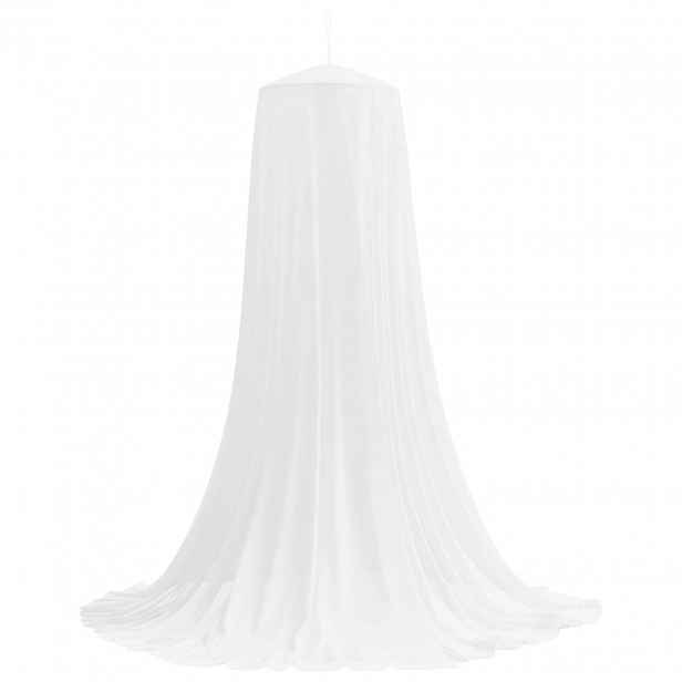 vidaXL Moskytiéra na postel 3 ks 156 mesh Bílá ⌀56 x 220 cm Polyester