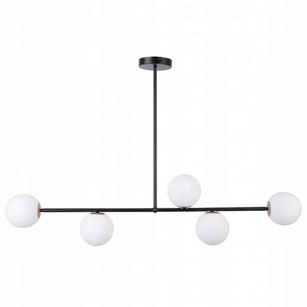Závěsná lampa Lustr Stropní Svítidlo Převis Gama Černá 5xG9 12W Sigma Lighting 68 cm