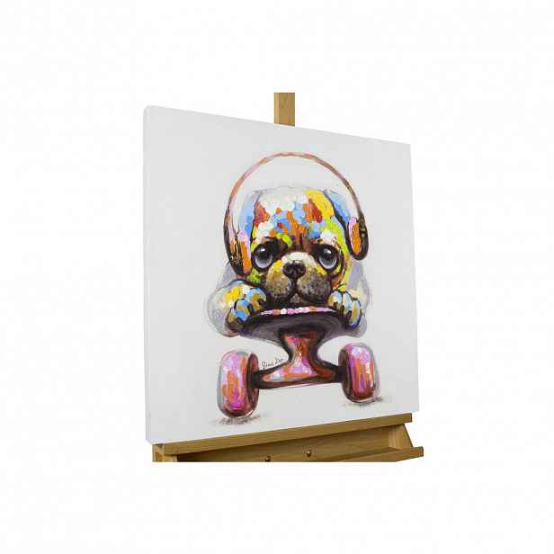 KUNSTLOFT RUČNĚ MALOVANÝ AKRYLOVÝ OBRAZ, 60/60 CM