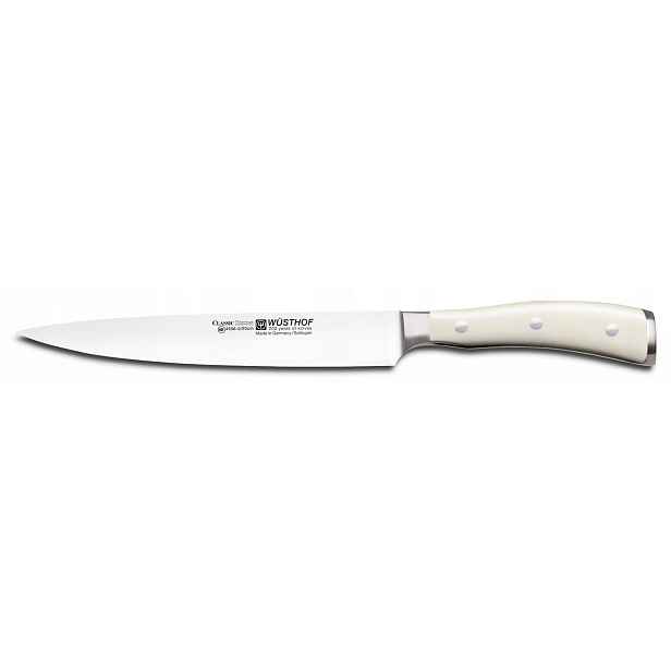 Nůž na porcování masa Wüsthof Classic Ikon Crème 20cm