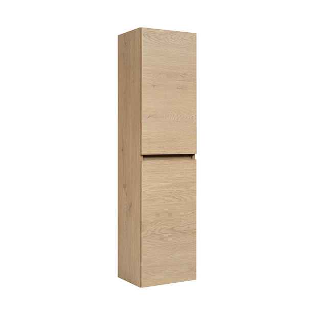 Elvisia Vysoká skříňka do koupelny SIMPLE light oak