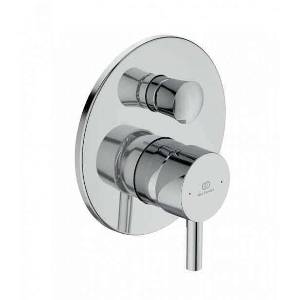 Ideal Standard CeraLine - Baterie pod omítku, pro 2 spotřebiče, chrom A7389AA