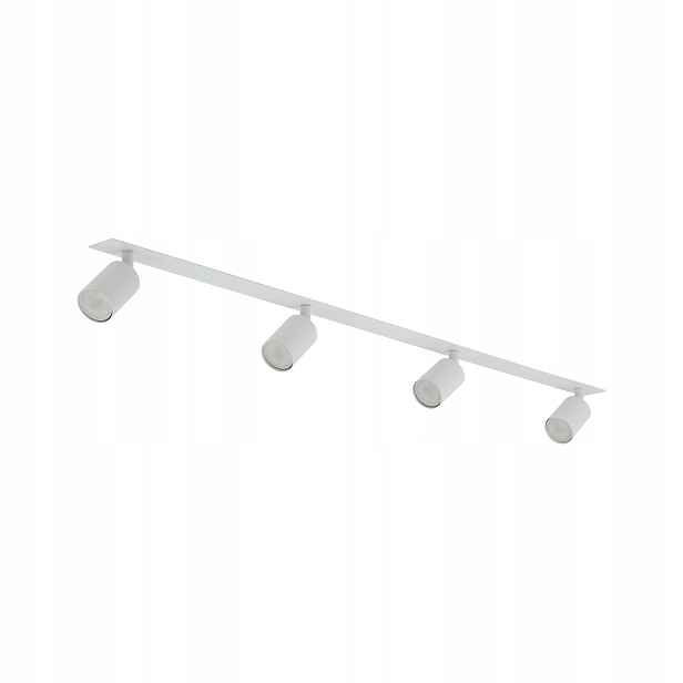 Stropní Lišta Bílá Nex 4 X GU10 Podomítková Do Obývacího Pokoje 10805 Tk Lighting