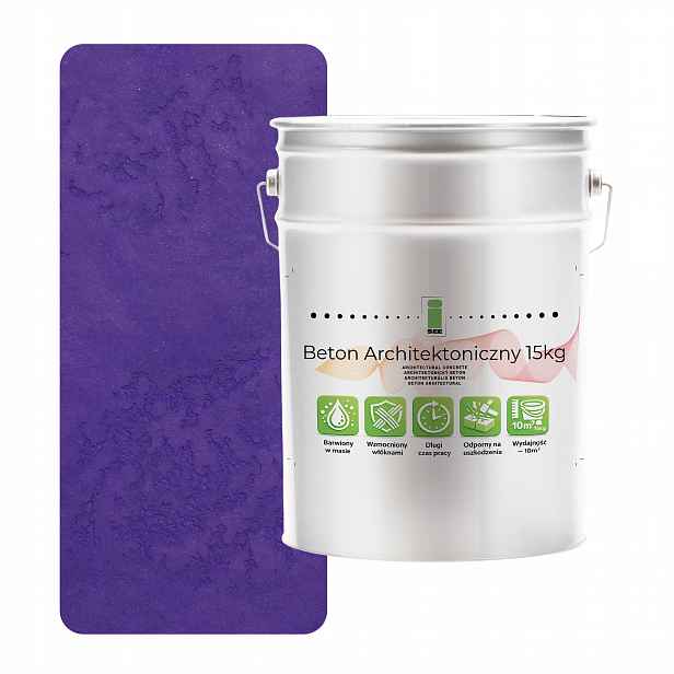 Vnitřní architektonický beton 15 kg Fialový H2711 Loftový efekt