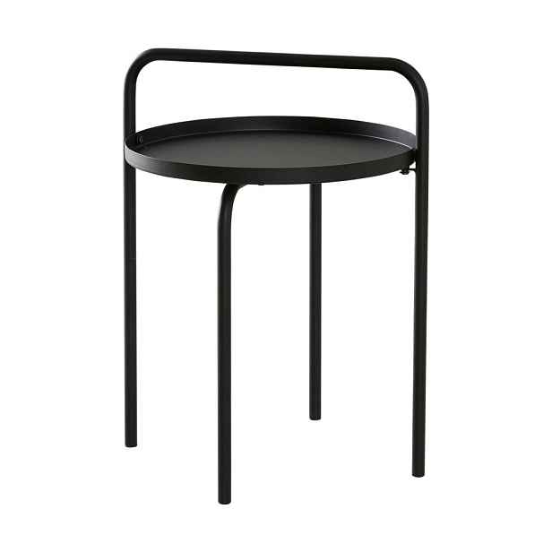 Kovový kulatý odkládací stolek ø 42 cm Bleket – Jotex