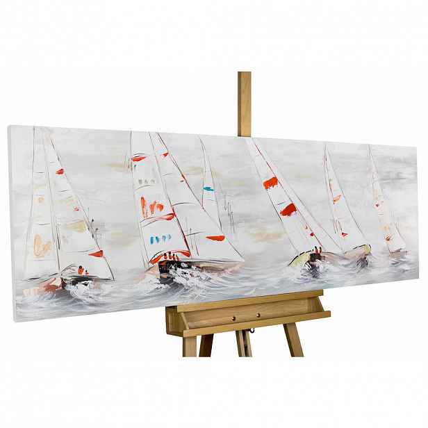 KUNSTLOFT OLEJOMALBA 150/50 cm, Moře a pláž