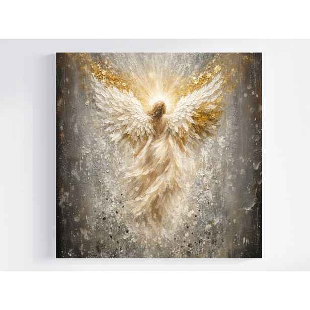 Obraz Na Plátně Canvas Žena Anděl strážný Křídla Klid Péče 50x50