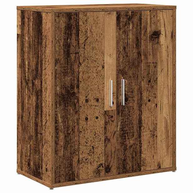 vidaXL Příborník staré dřevo 60 x 31 x 70 cm, konstruované dřevo