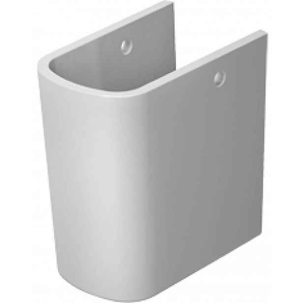 Duravit DuraStyle - Polosloup, bílá 0858300000