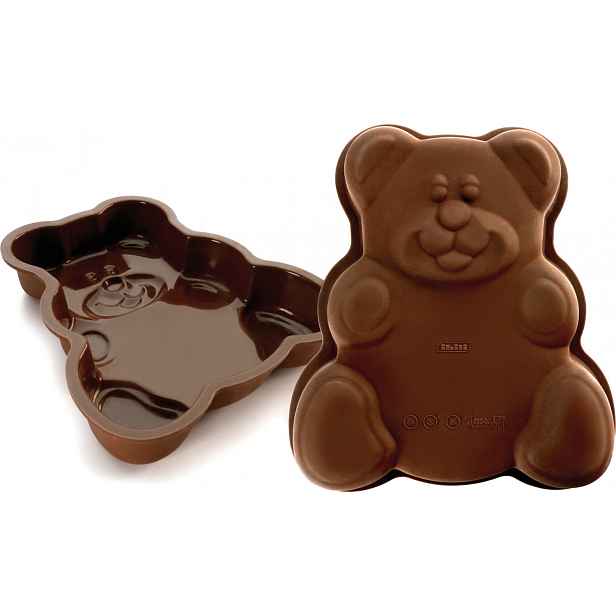 Forma na sušenky Ibili 26 x 26 cm, silikonový medvídek teddybear