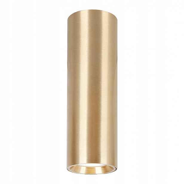 Milagro Stropní Svítidlo Spot Tuba na omítku Genesis Zlatá 1xGU10 20 cm ML0386