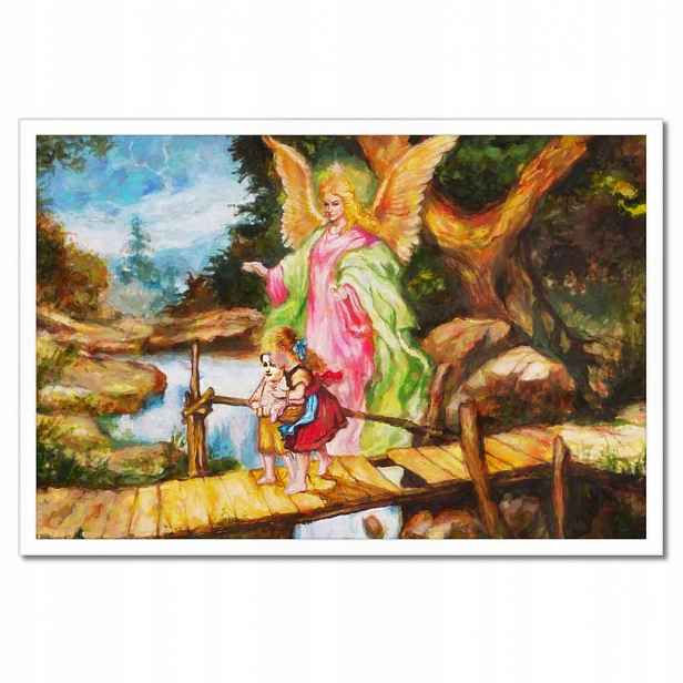 Plakáty v rámu 60x40 Anděl strážný Dárek