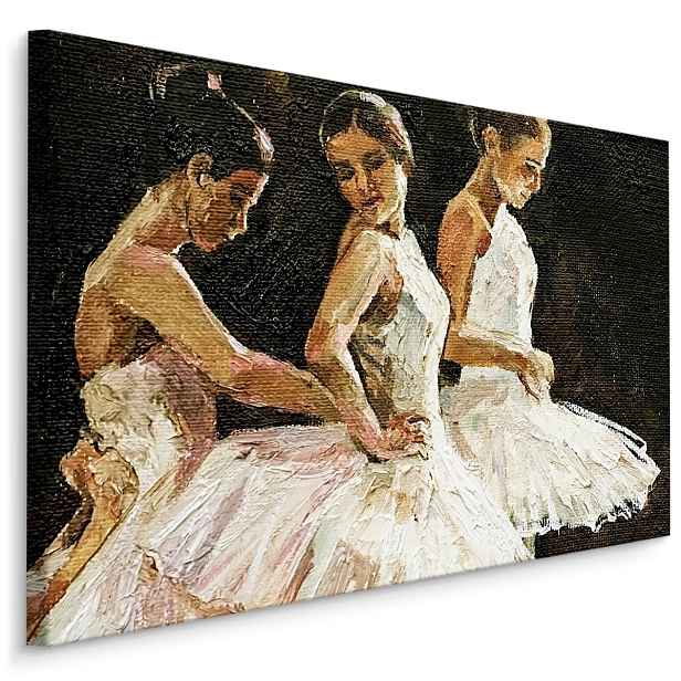 MyBestHome BOX Plátno Tři Baletky Varianta: 40x30