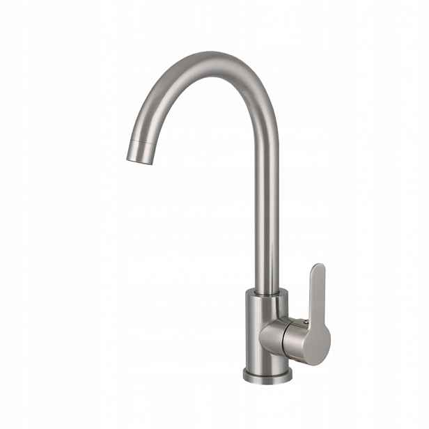Stojánková kuchyňská baterie Deco inox Gamma