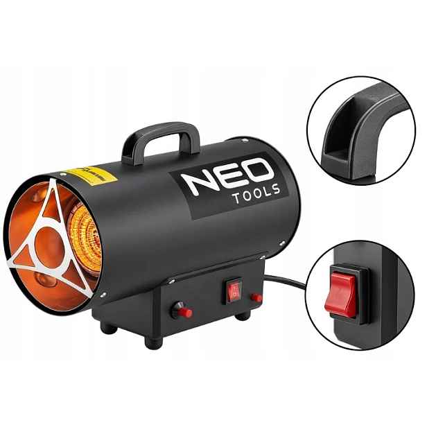 Plynové topidlo Neo Tools 15 kW 90-083-01 Neo Tools 320 m3/h