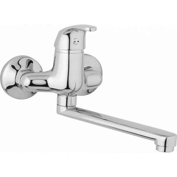 JB Sanitary Nástěnná dřezová a umyvadlová baterie SLIM, rozteč 100 mm, ramínko 200 mm A10 30 00