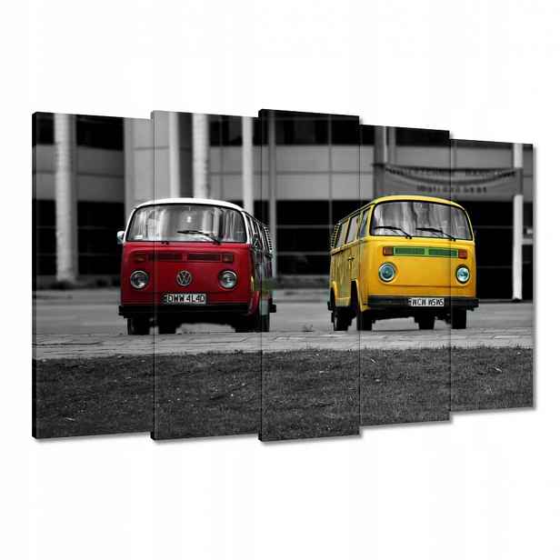 Obrazy 150x95 Červená a žlutá Vw