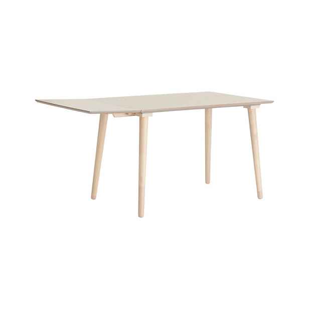 Rozkládací jídelní stůl s přídavnou deskou v dekoru jilmu 80x120 cm Jolina – Ellos Home