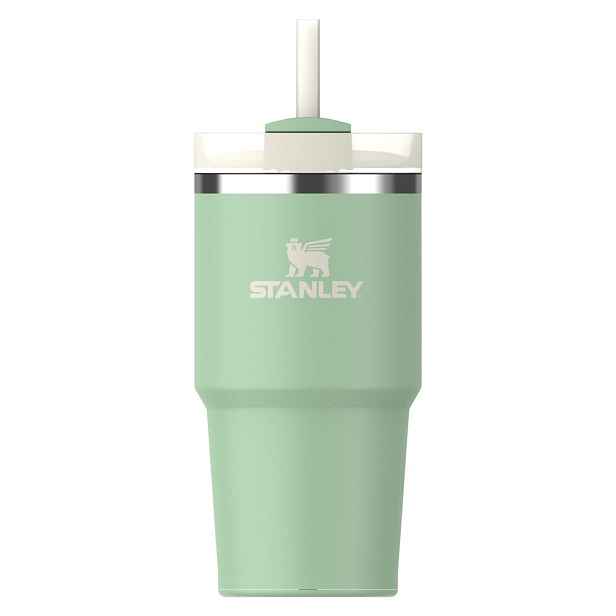Šalvějově zelená termoska s brčkem z nerezové oceli 600 ml Quencher H2.0 FlowState Tumbler Pistachio – Stanley
