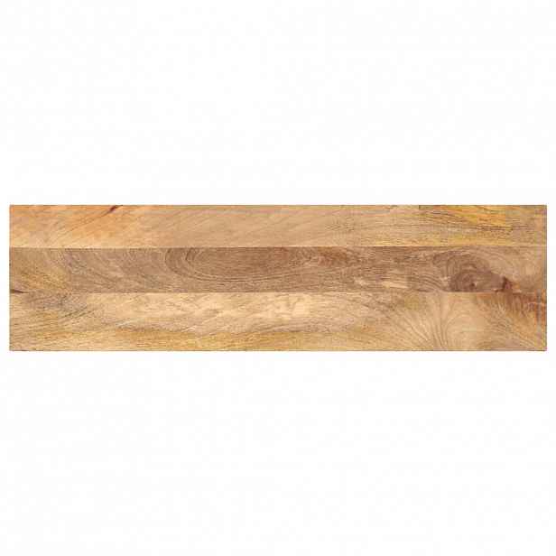 vidaXL Stolní deska 100 x 20 x 2,5 cm obdélníková mangovníkové dřevo