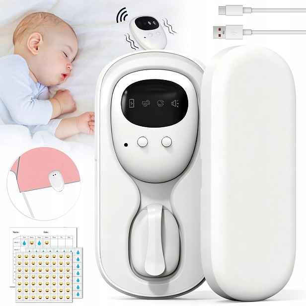 Noční Namáčení Alarm Probuzení 3 Režimy Provozu Vysoká Citlivost Pro Děti