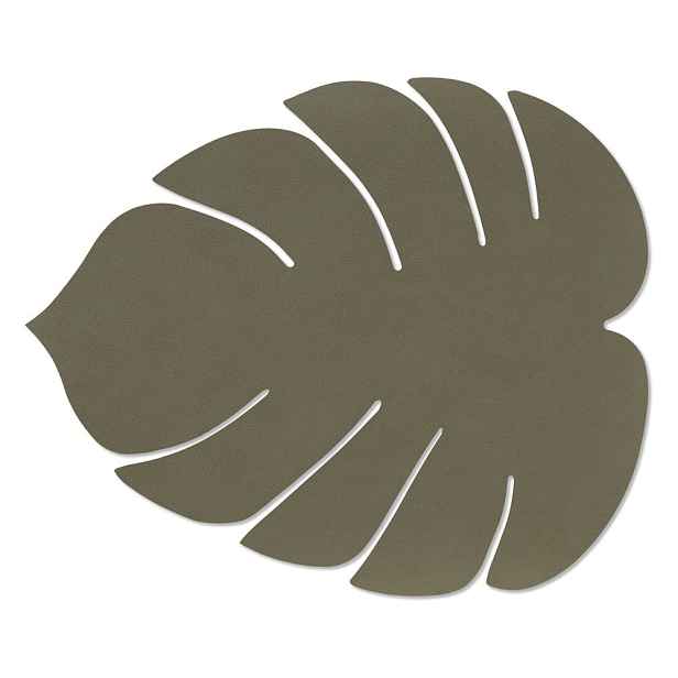 Prostírání z eko kůže 35x42 cm Monstera Leaf Nupo – LIND DNA