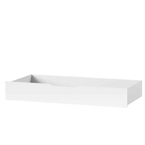 Szynaka Zásuvka pod postel Selene 34 140 cm bílý lesk/mat
