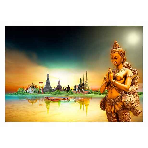 Fototapeta Buddha Spa Zen Indie Chrám 254x184