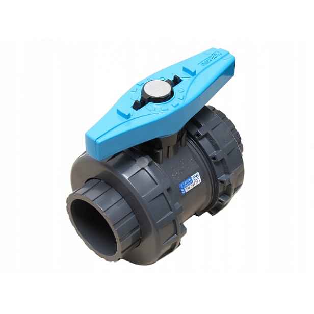 Kulový kohout Pvc-u pro lepení 90 Veeiv Fip EasyFit Dn 80
