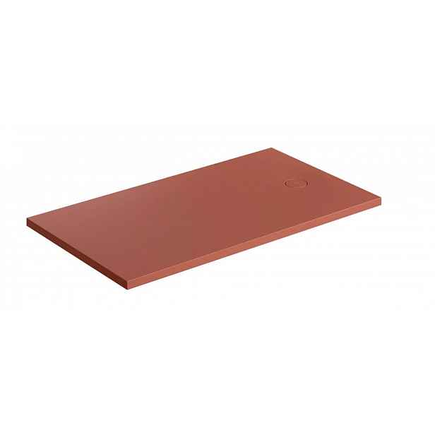 OMNIRES Aquarock M+ - Sprchová vanička 90x140 cm, červená AQUAROCK90-140TE