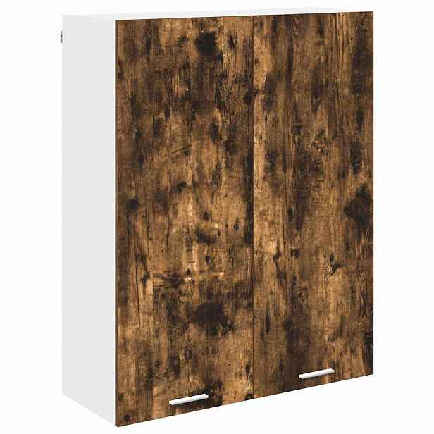 vidaXL Závěsná skříňka Kouřový dub 80 x 31 x 100 cm Kompozitní dřevo